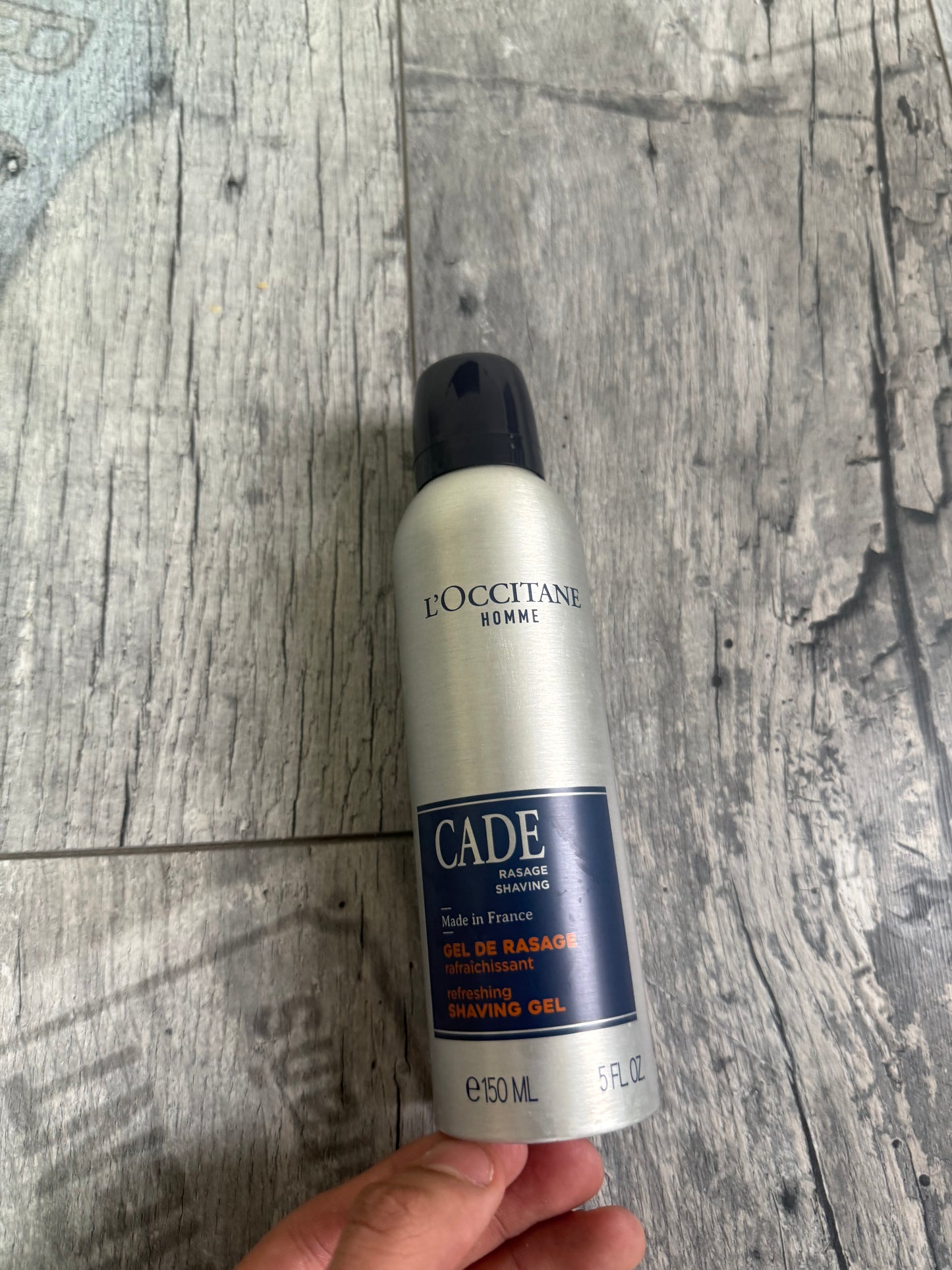 L'occitane CADE erfrischendes Rasiergel 5 Unzen/150 ml Neu