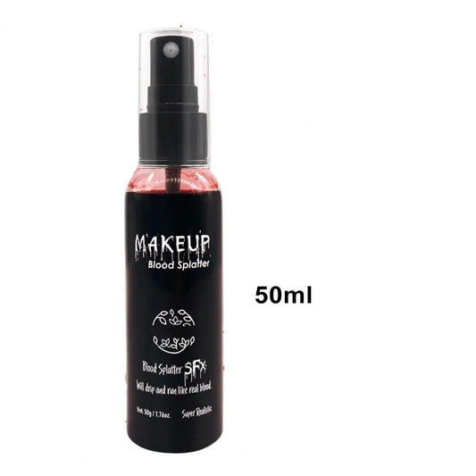 Fake Blood Spray Realistic Halloween Spray for Cosplay Makeup Washable Fake Blood for Clothes Zombie Costume Effects